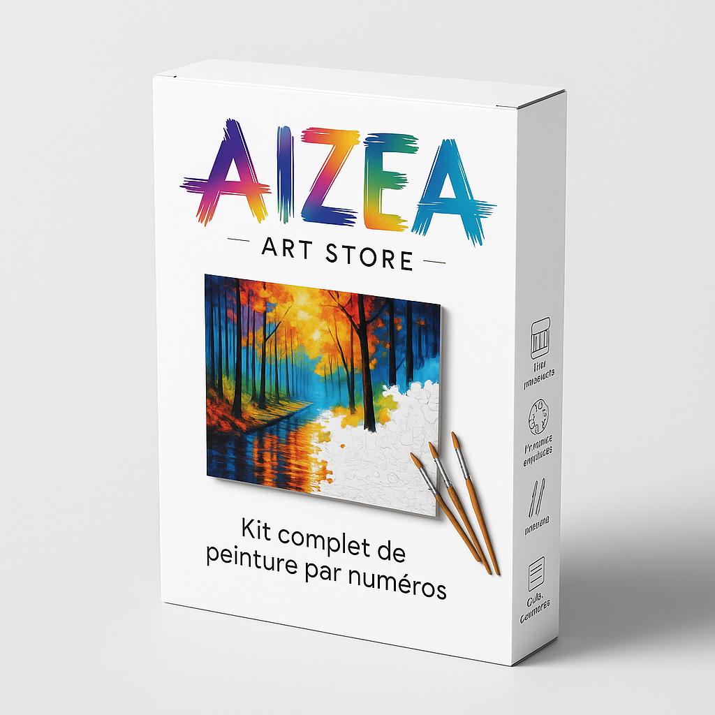 🎨 Kit de peinture par numéros — "À Maturité"
