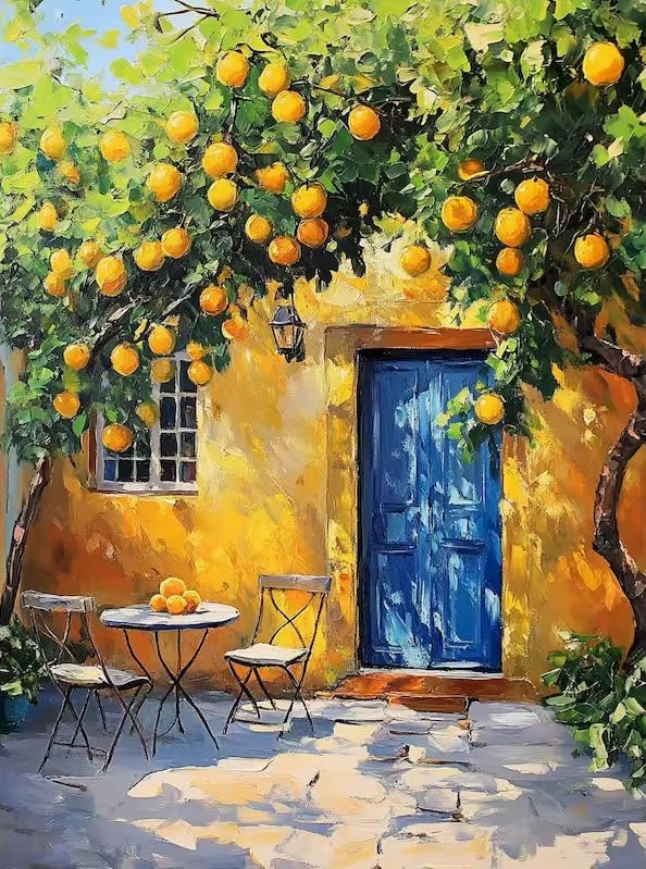 🎨 Kit de peinture par numéros — "Provence Française"