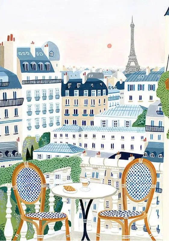 🎨 Kit de peinture par numéros — "Paris"