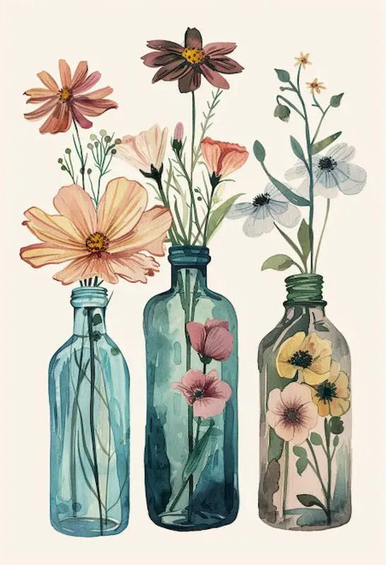 🎨 Kit de peinture par numéros — "Nature en pause"
