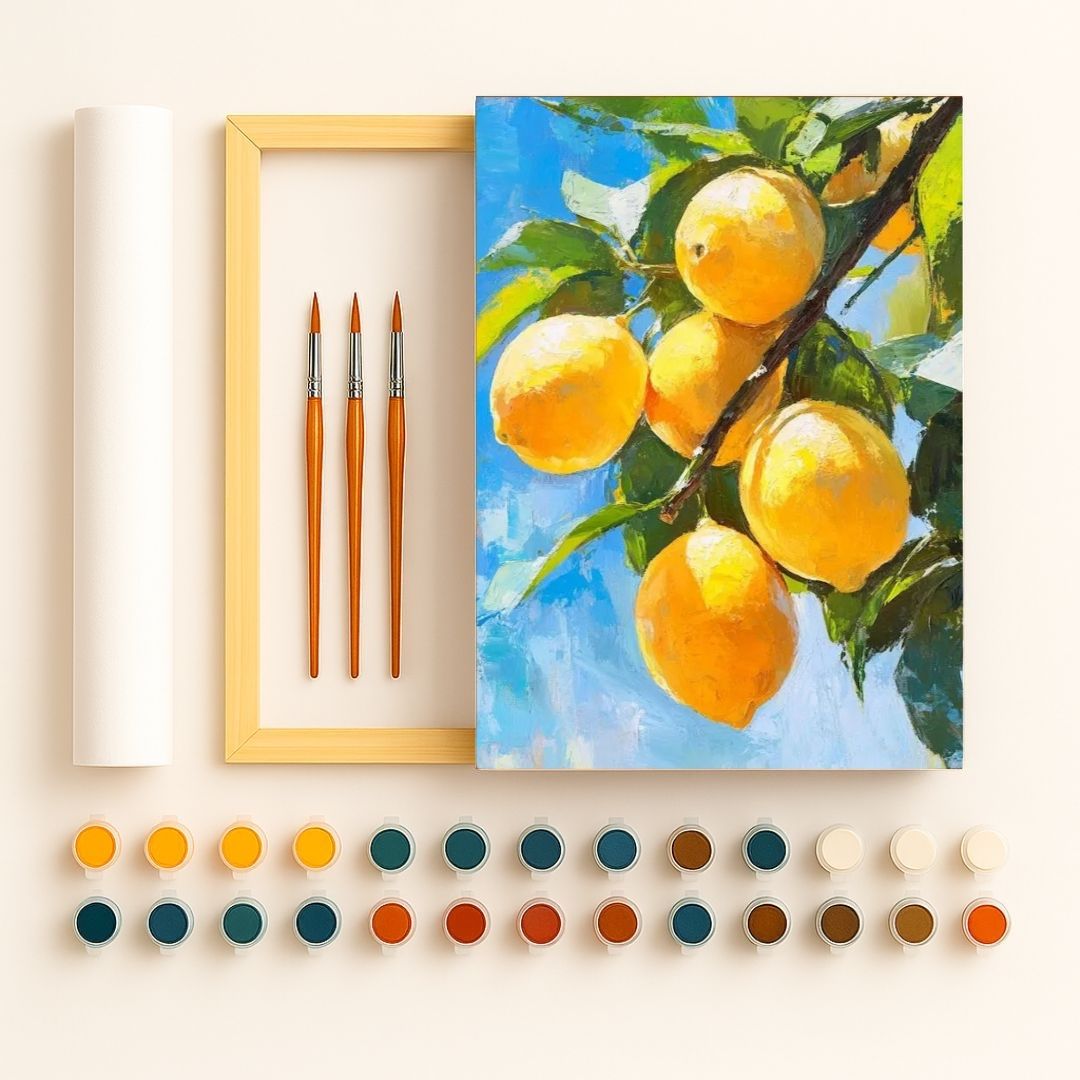 🎨 Kit de peinture par numéros — "À Maturité"
