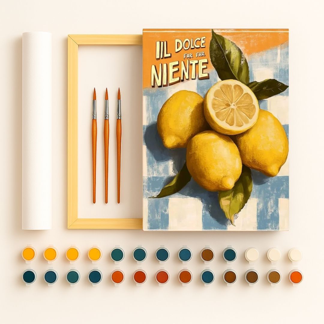🎨 Kit de peinture par numéros — "Far niente"