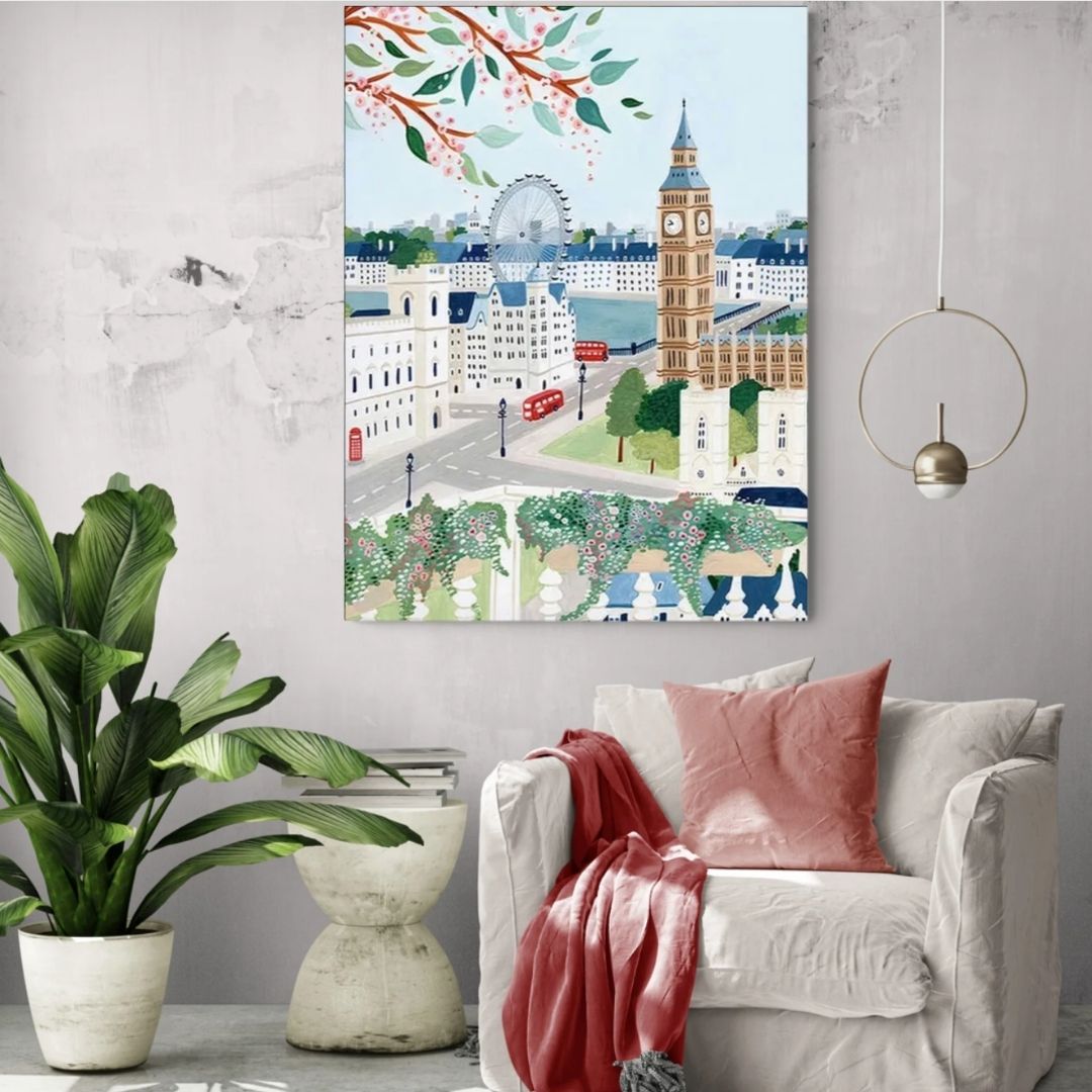 🎨 Kit de peinture par numéros — "Londres"