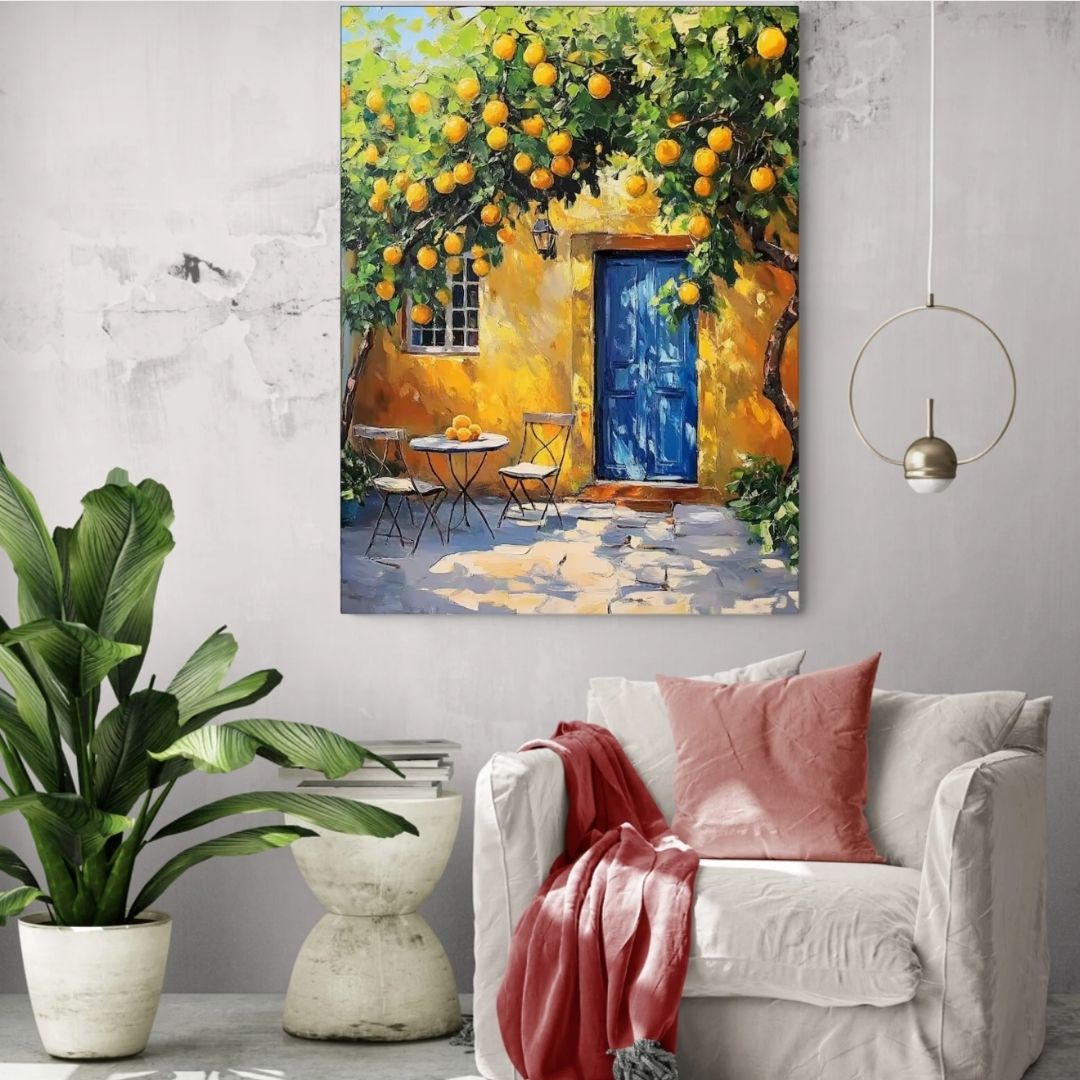 🎨 Kit de peinture par numéros — "Provence Française"