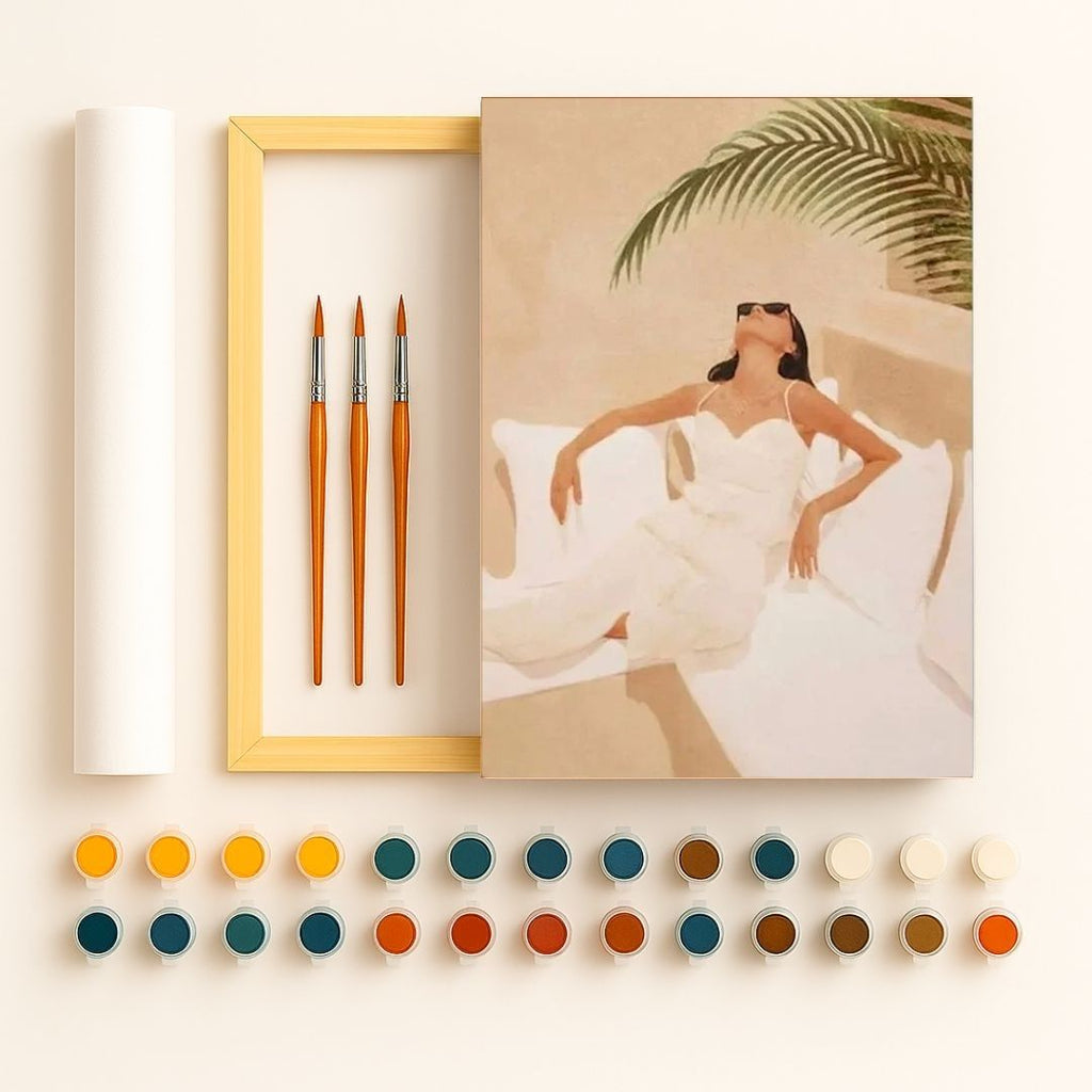 🎨 Kit de peinture par numéros — "Chill"
