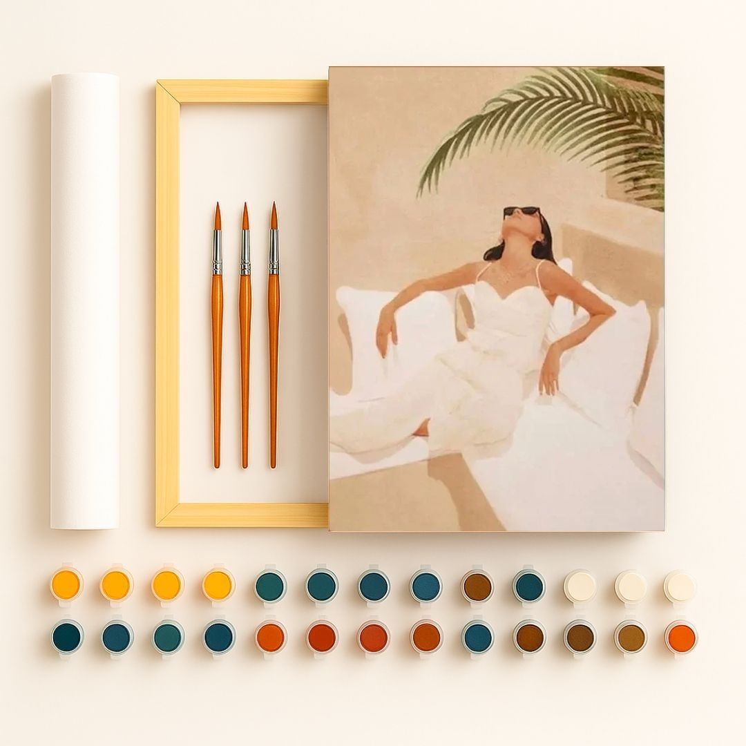 🎨 Kit de peinture par numéros — "Chill"