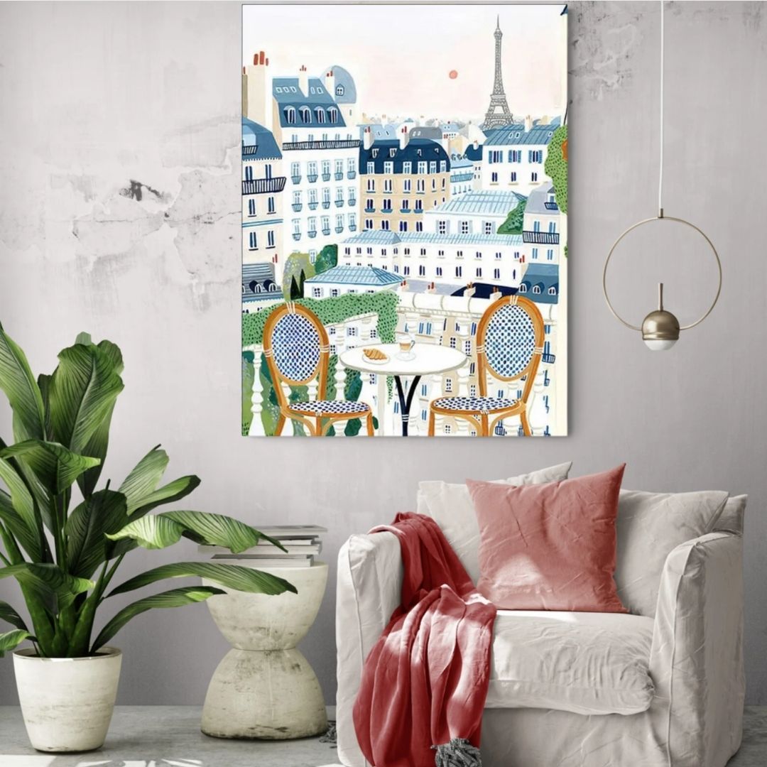 🎨 Kit de peinture par numéros — "Paris"