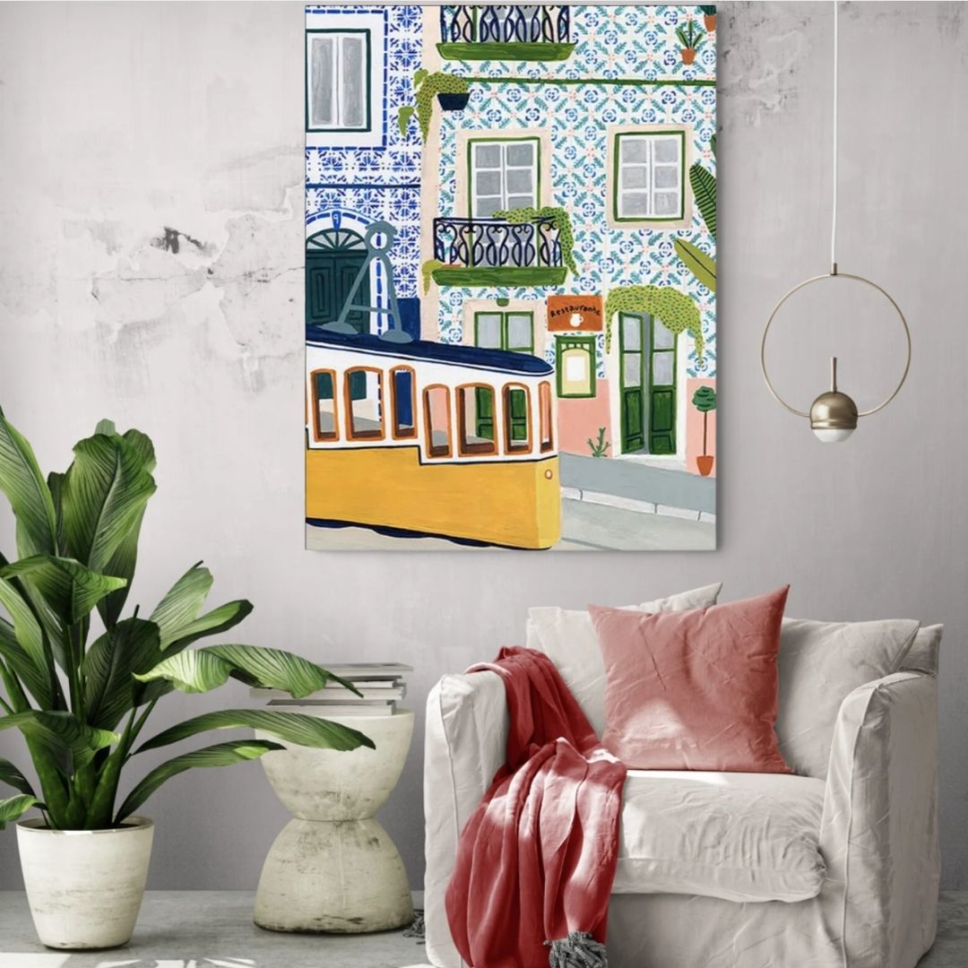 🎨 Kit de peinture par numéros — "Lisbonne"