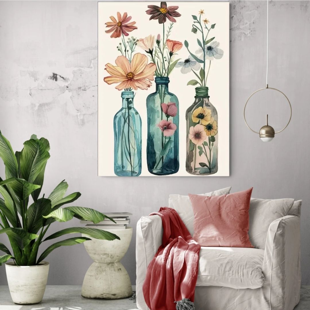 🎨 Kit de peinture par numéros — "Nature en pause"